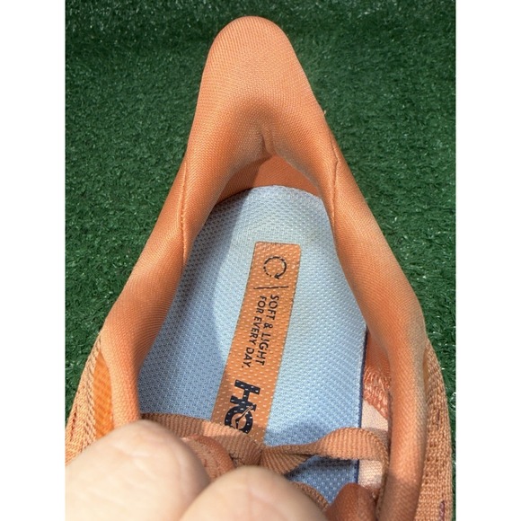 Hoka One Clifton 8 Womens Size 5.5 D Wide Orange Running Shoes Athletic Sneakers - Picture 15 of 16